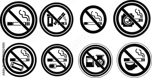 No smoking symbols