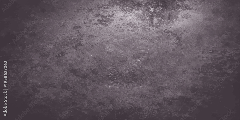 Obraz premium A dark vintage grunge background features a rough textured black and white concrete wall surface with an aged dirty stone pattern and a blank grey paper backdrop design