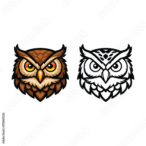 Animal Head Mascot - OWL