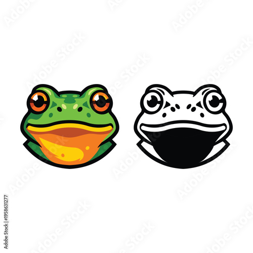 Animal Head Mascot - FROG