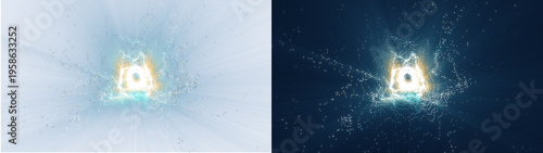 Fotografie hyperspace alpha matte transparent space portal overlay isolated wormhole cutout