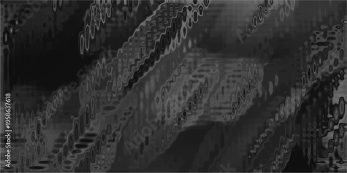 Dark grey and black abstract background with distorted diagonal lines and organic textured patterns creating a moody and dynamic visual for graphic design