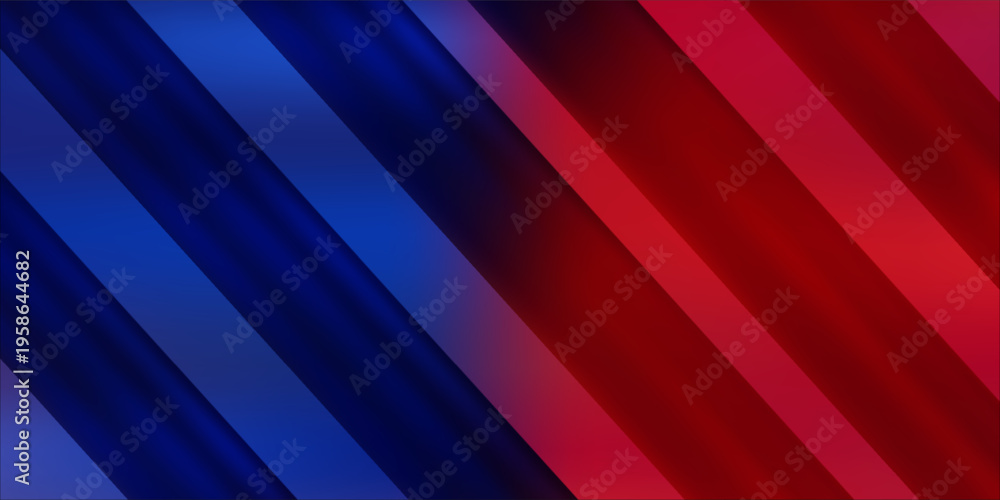 Fototapeta premium results for red and blue for a very beautiful background with a design of diagonal lines