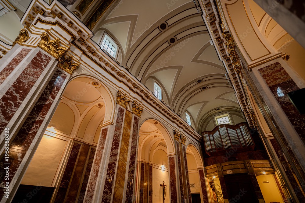 Obraz premium Isernia. The Cathedral of St. Peter the Apostle 0226V