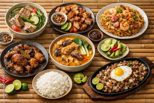 Tableau sur toile Filipino Food