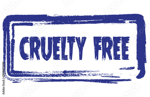  Cruelty Free on Paper Note on texture background