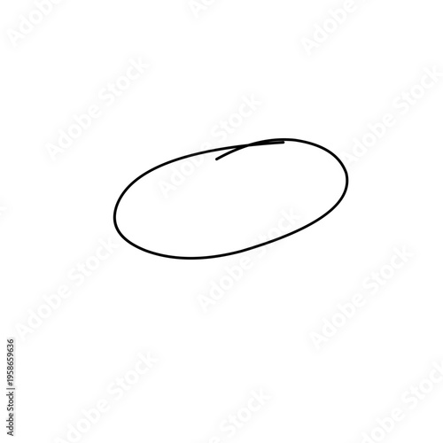 Oval line
