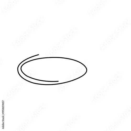 Oval line