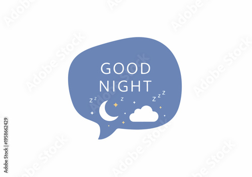 Sweet Dreams and Peaceful Slumber Wishing You a Good Night with Celestial Illustrations