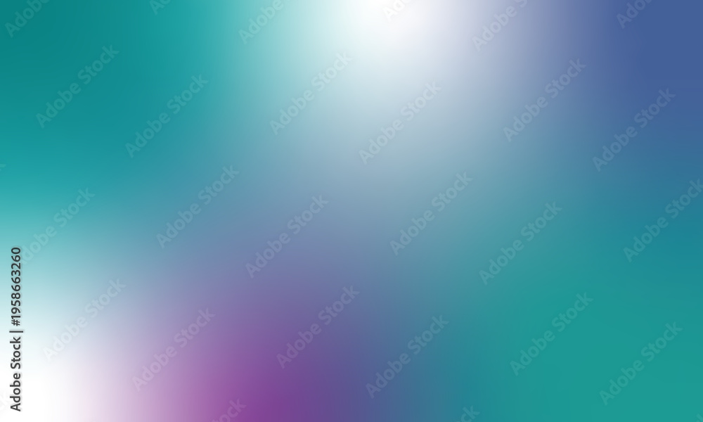 Obraz premium Teal abstract gradient background smooth modern design style