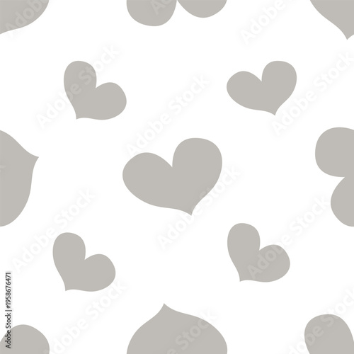 seamless pattern with hearts