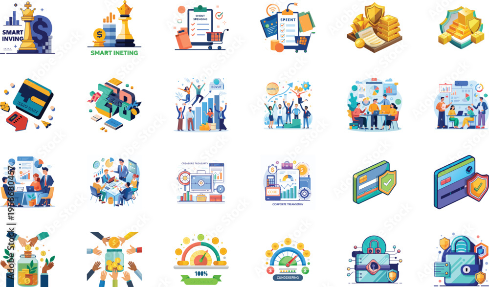 Fototapeta premium Smart investing strategy to make profit. finance management, investment, and financial planning, business success.