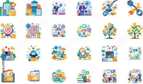 Financial growth, investment success, abstract concept, people working, business strategy.