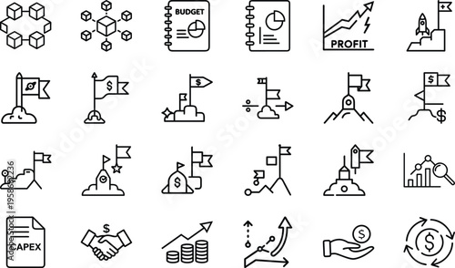Abstract finance and profit growth concept, upward arrow with coins. business success and investment strategy illustration.