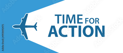 time for action sign