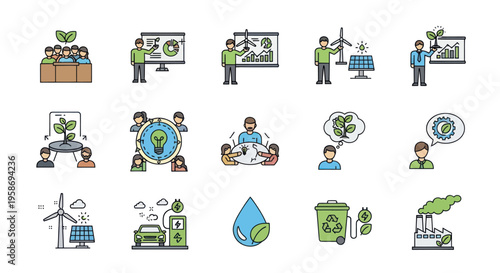 eco friendly business, green planet, sustainable