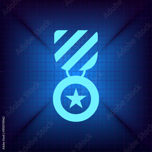 Vector illustration on a blue background