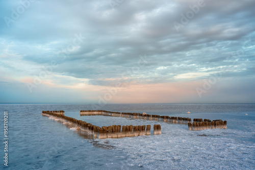 A famous artifact at Lake Elton in Russia