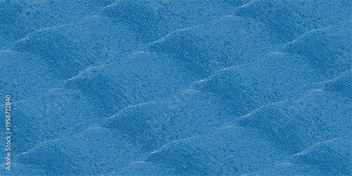 Blue ice texture background with a cold turquoise frost pattern on a light winter surface