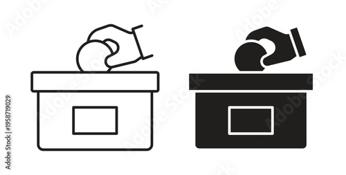 Money donation icon symbol vector illustration. vector flat clipart object eps10