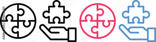 Collaboration and assistance through puzzle sharing and receiving