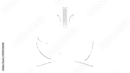 Close-up of a person wearing a white shirt and black tie, focusing on the upper body and neck area, with a blurred background for professional appearance.