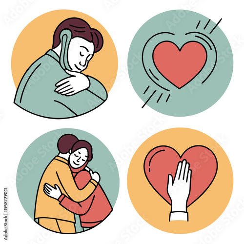 Self love and care concept