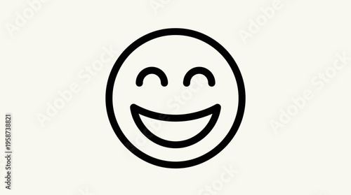 Joyful Expression: A simple, yet profoundly expressive smiley face radiating happiness, positivity, and a lighthearted mood.