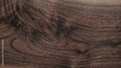 Dark Walnut Heartwood Grain Pattern Natural Texture