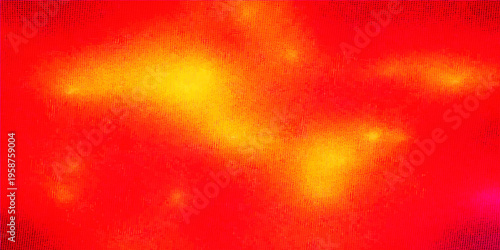 Abstract red and yellow watercolor texture with burning orange flames and grunge smoke patterns creates a hot inferno design for an artistic wallpaper backdrop