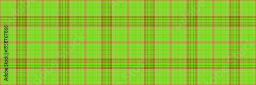 Diagonal check fabric tartan, simplicity textile seamless texture. Yuletide background vector pattern plaid in lime and green colors.