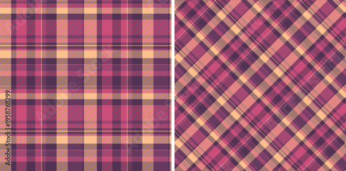 Tartan textile texture of vector check pattern with a background fabric plaid seamless. Set in sky colors. Best trousers for a professional look.