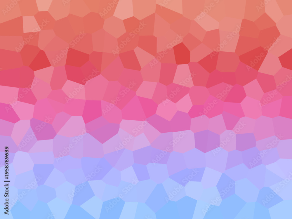 Fototapeta premium Geometric Cell Mosaic Modern Decorative Background