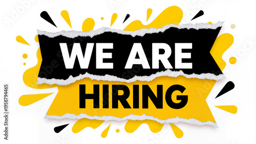 We are hiring join our team now job opportunities available