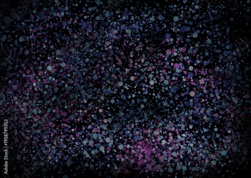 Abstract Background with Colorful Splatter