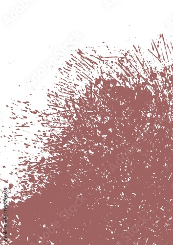 des tâches d'encre colorées violet