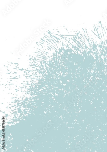 des tâches d'encre colorées turquoise