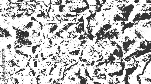 Cracked Earth and Peeling Paint Grunge Texture with Distressed Dry Surface Detail and Rough Weathered Scars for Vintage Industrial Design Overlays