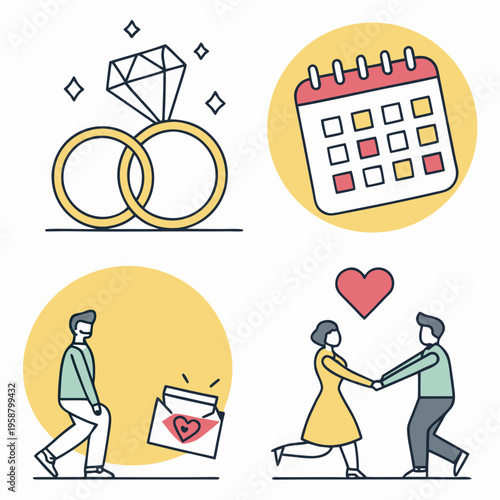 Wedding planning and proposal