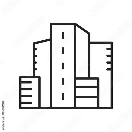 Workplace vector icon illustration concept