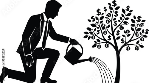 Strategic Business Investment A Dedicated Professional Nurturing Financial Growth and Future Prosperity through Consistent Effort and Wise Resource Management