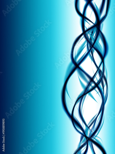 Original abstract background with soft color waves
