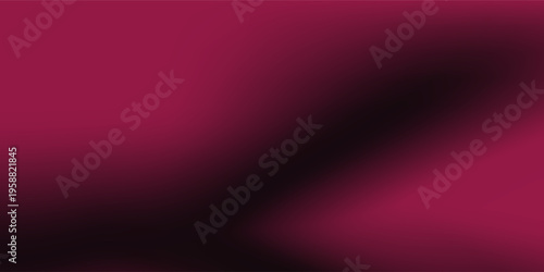 Black dark red purple burgundy maroon plum wine abstract background. Line wave wavy. Color gradient ombre blur fluid. Noise grain mesh. Shine glitter light metallic