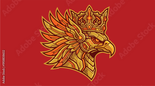 Golden Eagle with Crown.