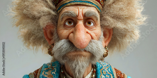 Lords of the Painted Court, ai generated.