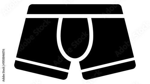 Boxer shorts icon vector illustration