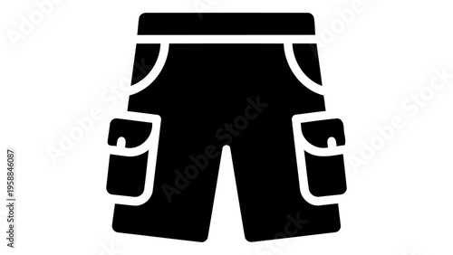 Cargo shorts icon