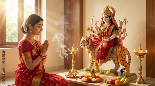 Navratri Mata, Goddess Durga Mata