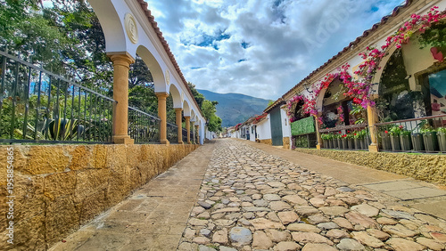 Villa de Leyva, Boyaca - Colombia. March 9, 2026. The municipality is located in the province of Ricaurte, in the department of Boyaca