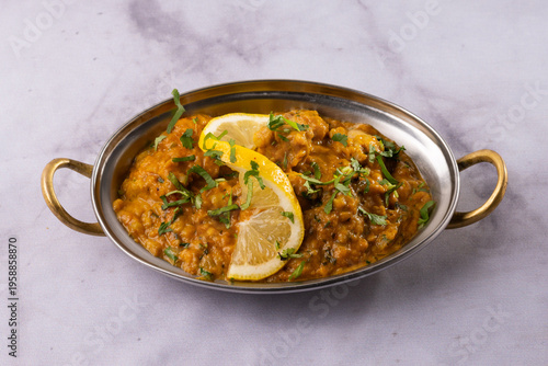 Принти на полотні Poulet tikka baingan spécialité Indienne